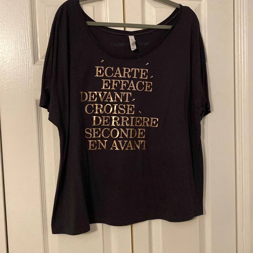 New York City Ballet tshirt, womens size do